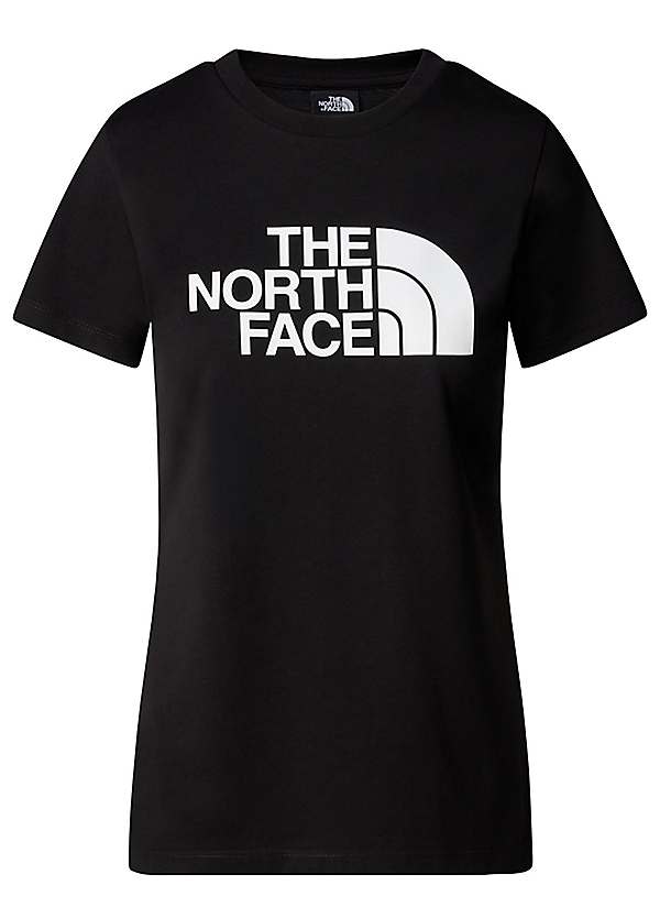 Womens black north face t shirt hotsell