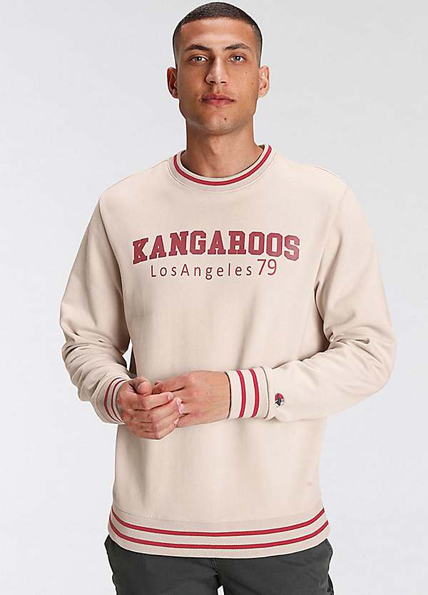 Logo Print Sweatshirt by KangaROOS | Look Again