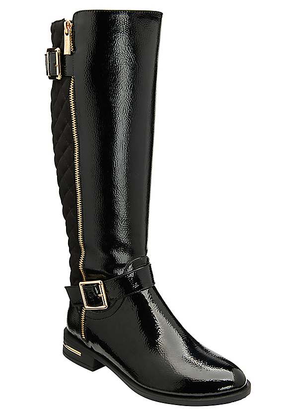 Patent long boots online