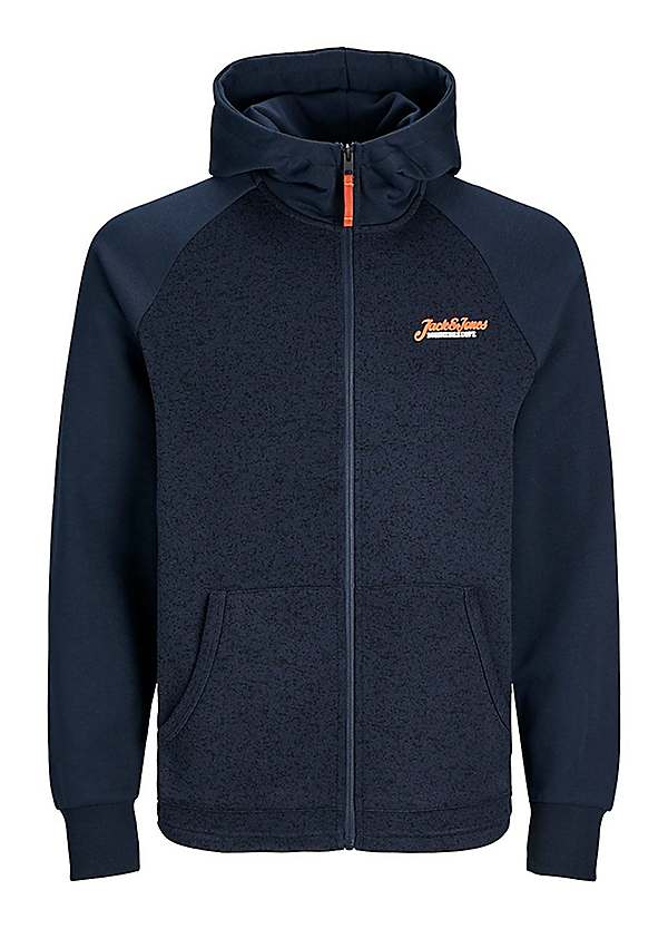 Long Sleeve Hooded Sweatshirt by Jack Jones Look Again