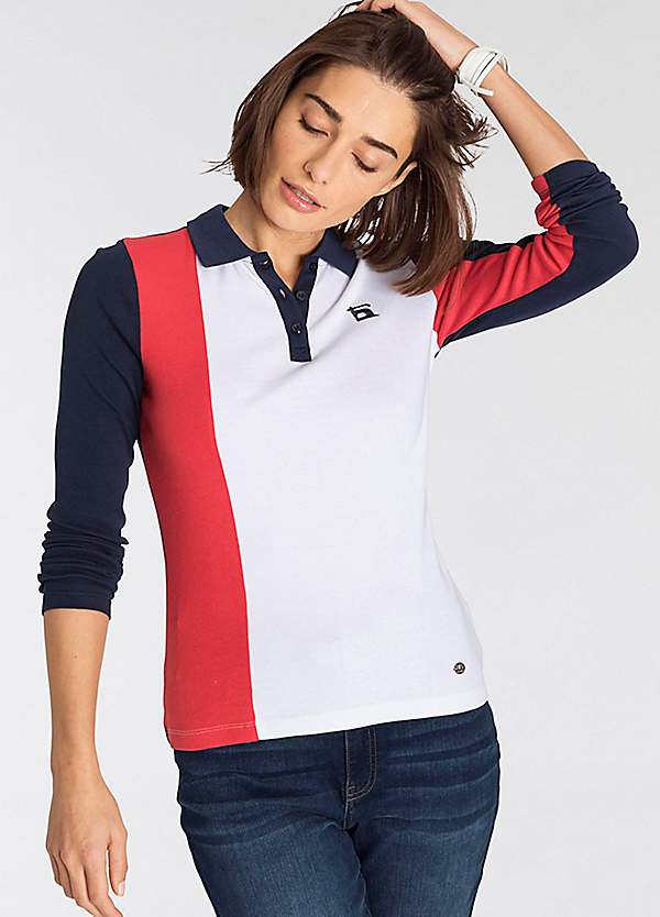 Polo style long sleeve shirts online