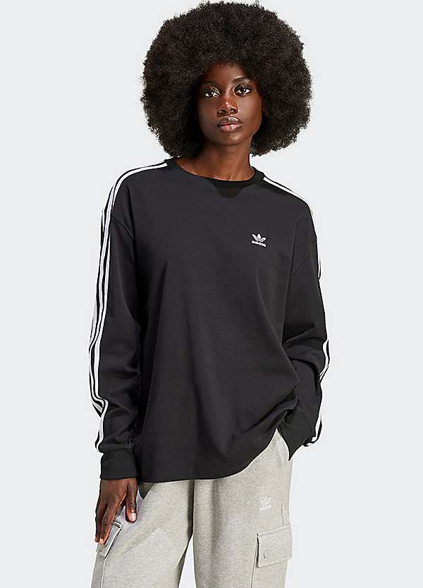 Loose Cut Long Sleeve Sweatshirt by adidas Originals