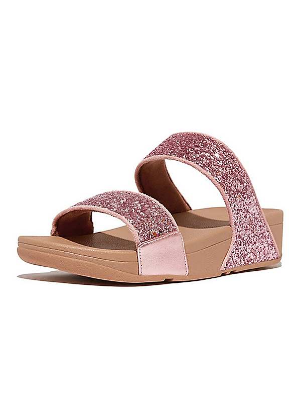 HOT Sandals Lulu Glitter Slides FitFlop Lulu Glitter Sandals By