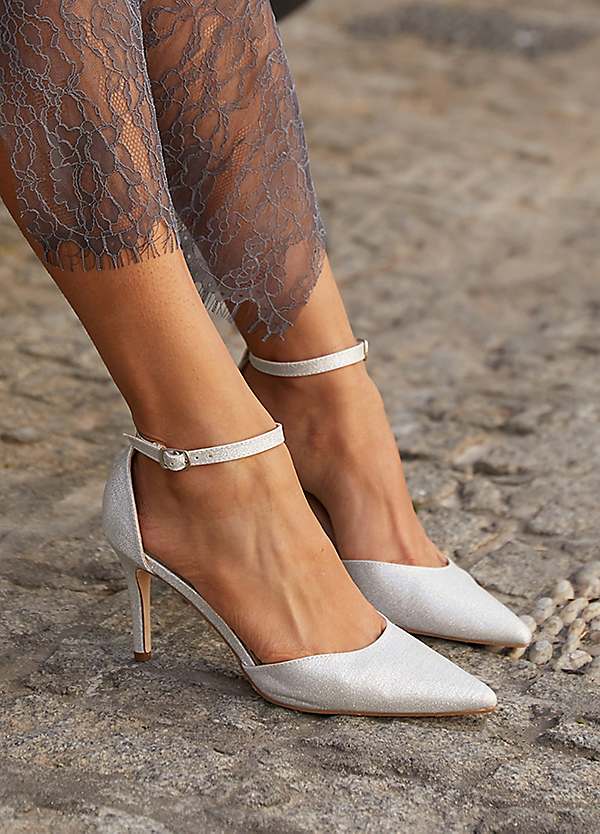 Glitter stiletto heels on sale