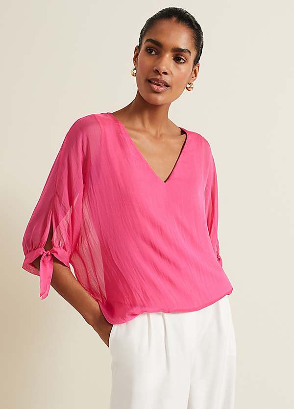 Madison Silk Blouse by Phase Eight | Look Again