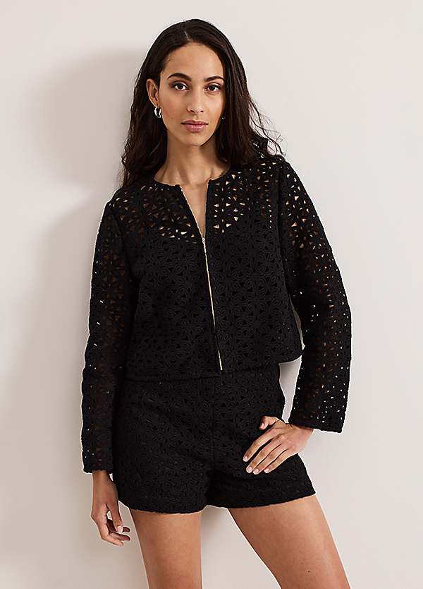Maeva Cutwork Jacket by Phase Eight Look Again