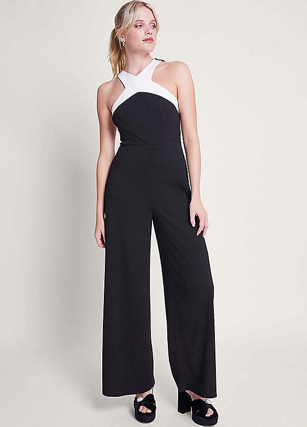 Mandy Monochrome Jumpsuit by Monsoon Look Again