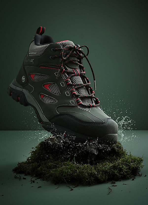 Men's Ash Rio Red Holcombe IEP Mid Shoes by Regatta Look Again