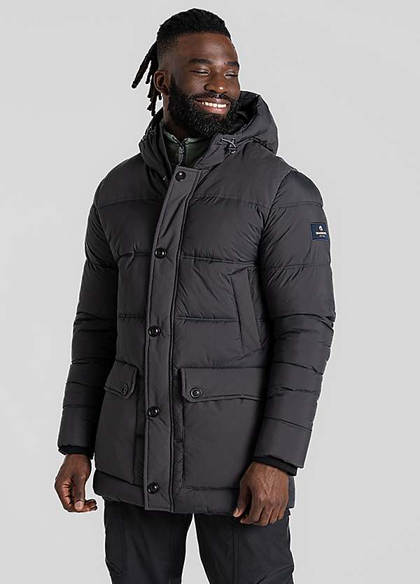 Outerwear Craghoppers Mens Parka Men's Flynn Insulated Hooded