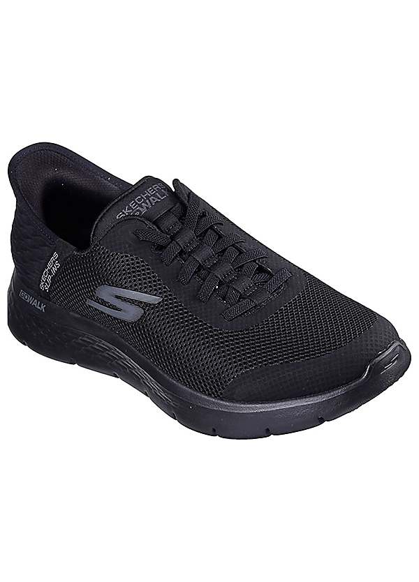 Skechers mesh store bungee slip on