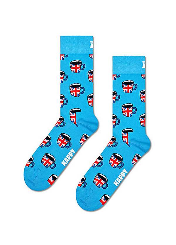 Mens London Tea Sock by Happy Socks