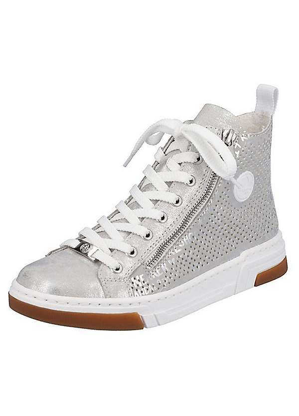 Rieker sales metallic trainers