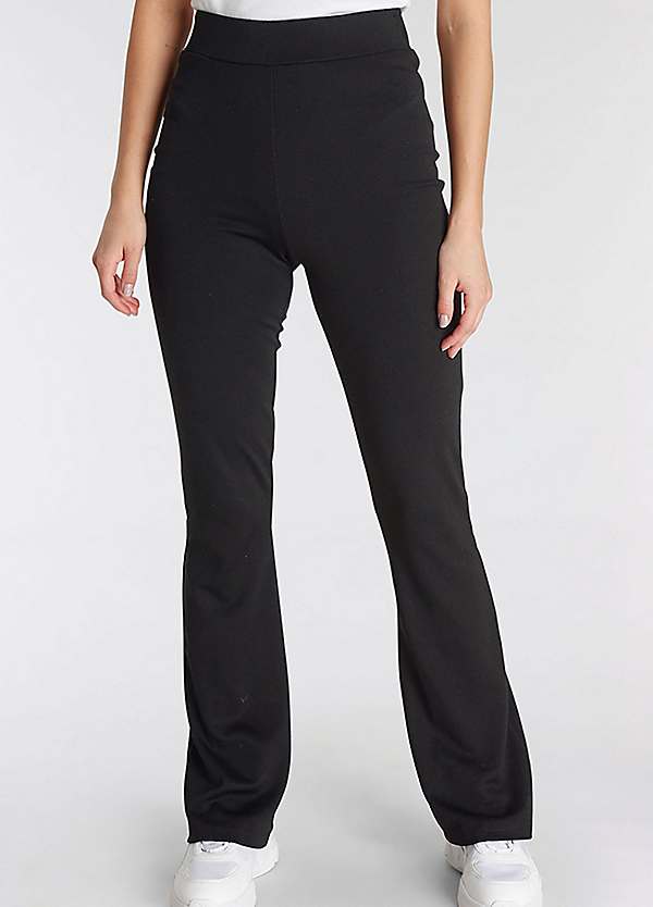 Milano Rib Bootcut Trousers by Laura Scott Look Again