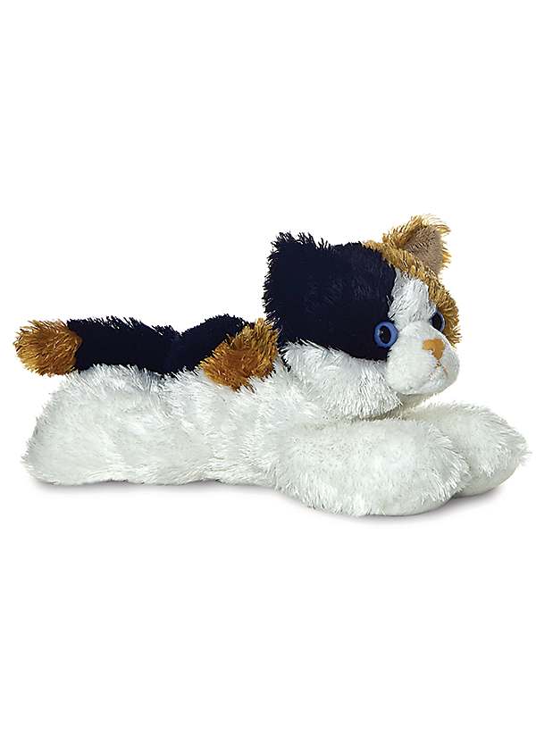 Mini Flopsies Esmeralda Cat 8 inch Soft Toy by Aurora Look Again