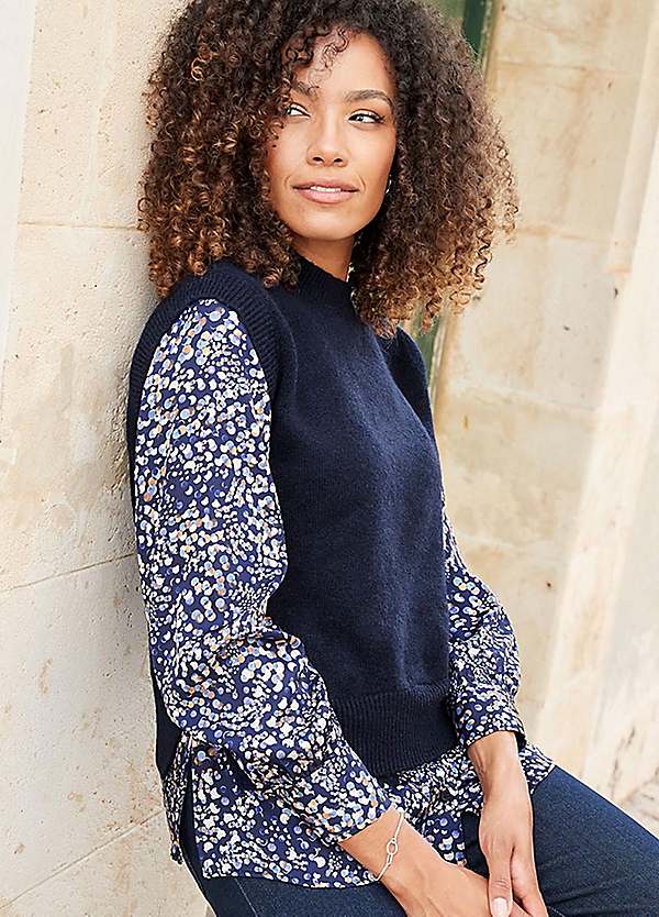 Mock Jumper Shirt by Cotton Traders Look Again