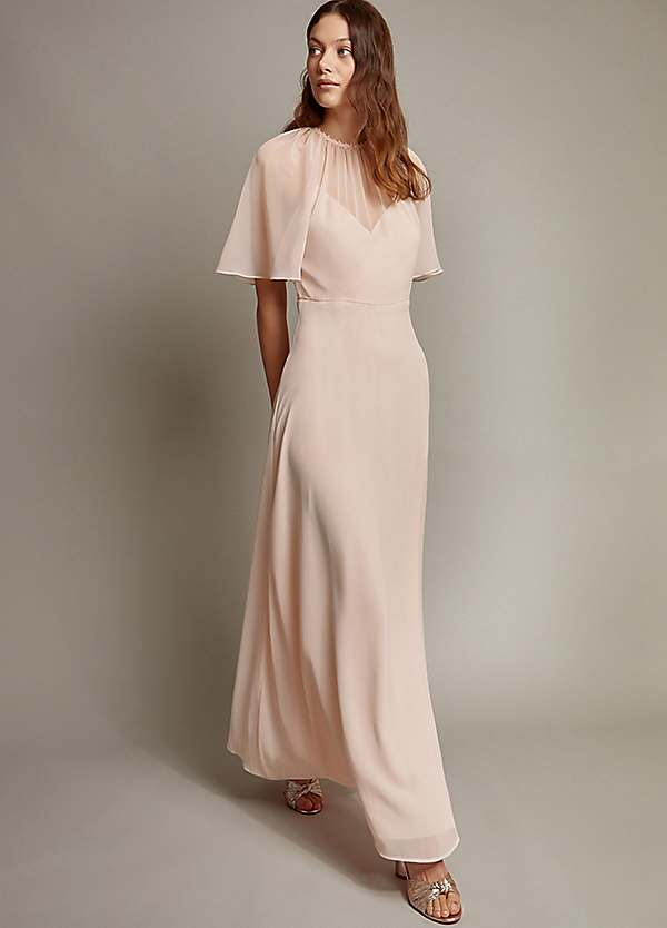 wedding dresses empire waist Empire Waist Wedding Dress Model with Long Balloon Sleeves and Deep V-Neck 24 / Off White / Lace / Tulle main image 0