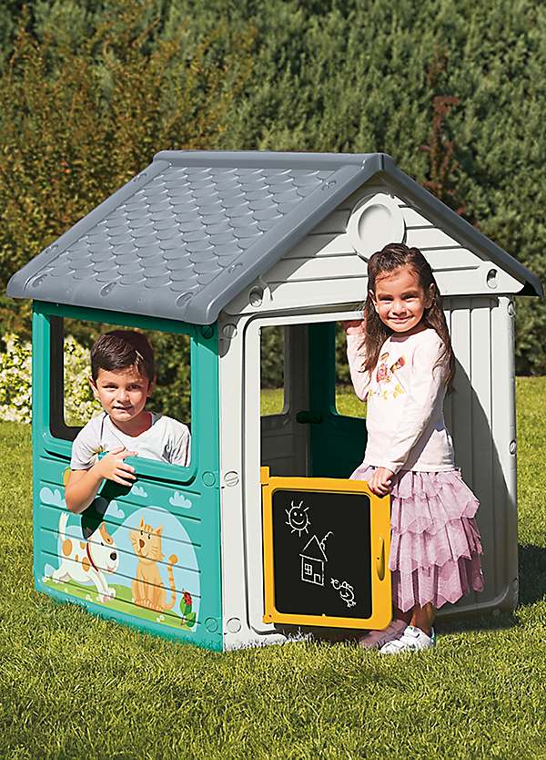 Little girl play houses online