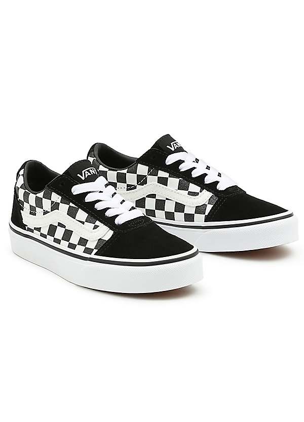 Checkerboard low cheap top vans