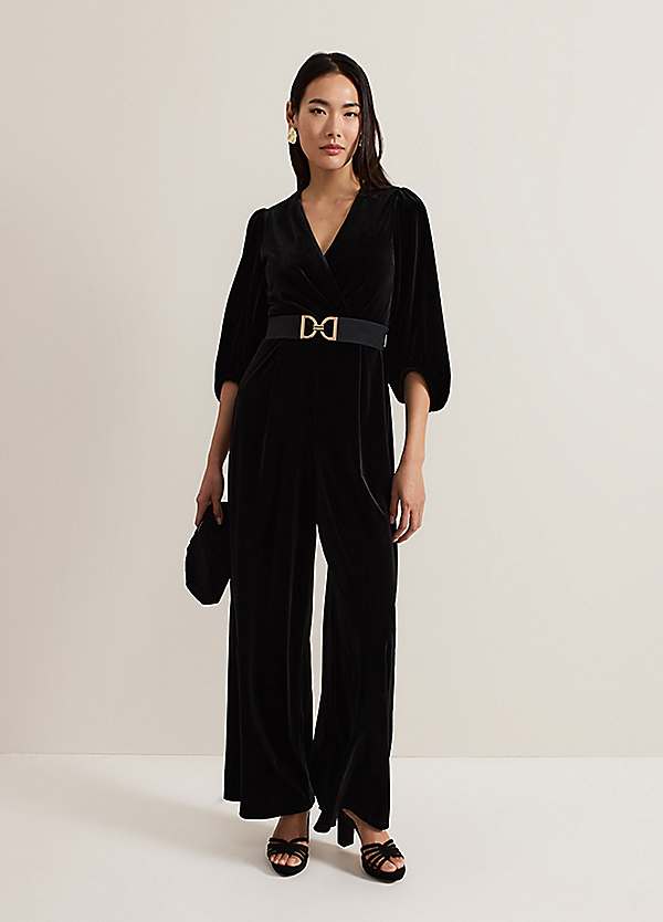 フェイズ エイト Phase Eight Brontie Jumpsuit （Black） フェイズ エイト Phase Eight Brontie Jumpsuit （Black