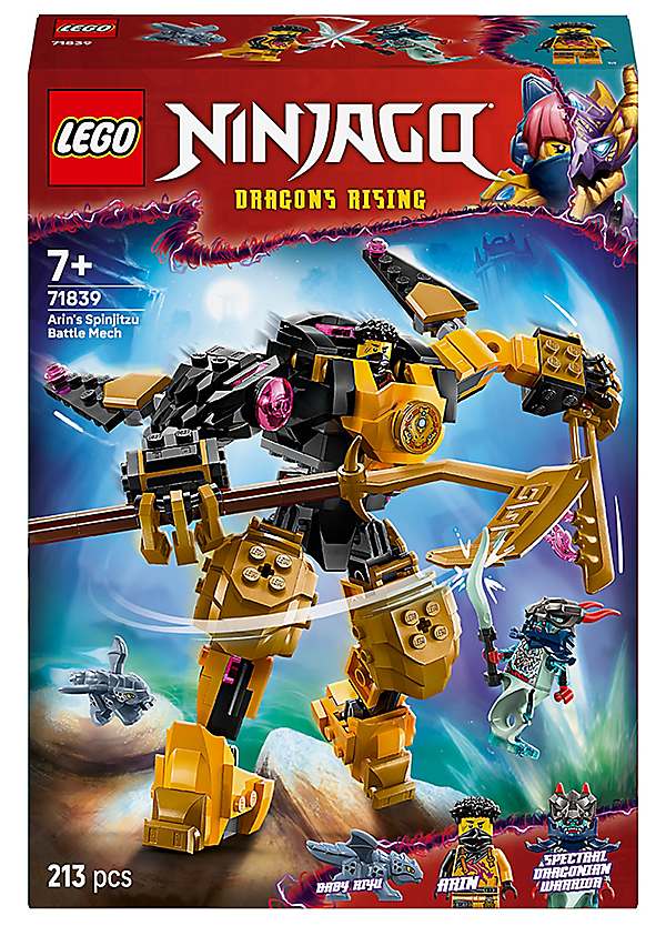 NINJAGO® Arin's Spinjitzu Battle Mech by LEGO Look Again