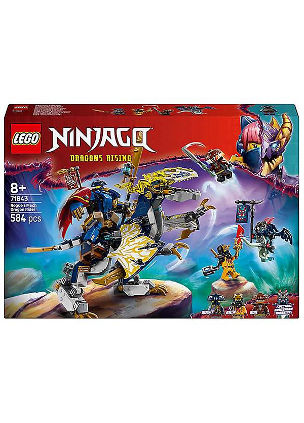 NINJAGO® Rogue's Mech Dragon Rider by LEGO Look Again