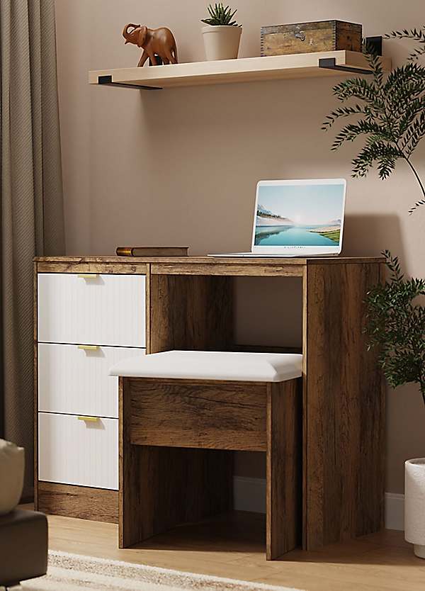 Vanity office desk sales