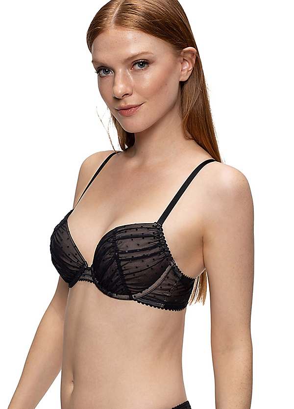 Natalie Don't Push Up Underwired Balcony Bra by All Dressed Up with Raye by  Dorina