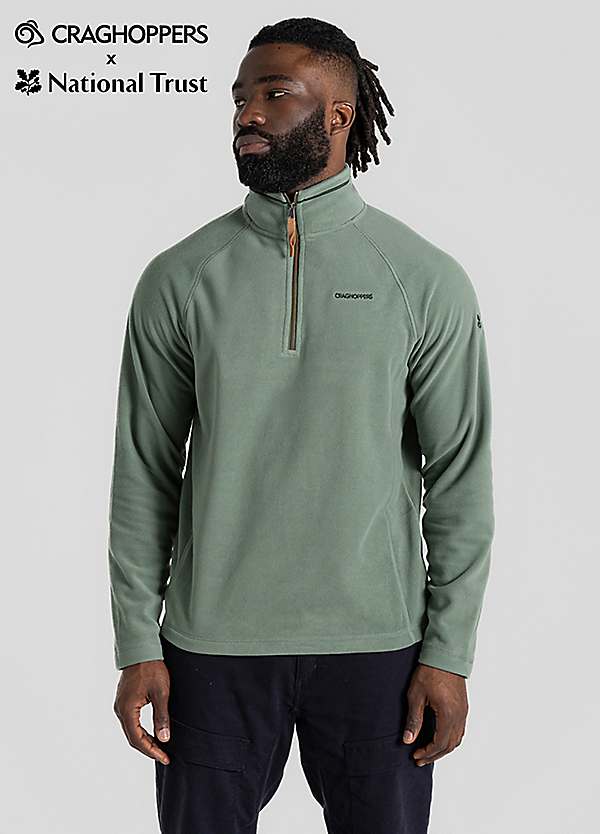 National Trust Men's Corey Half Zip Fleece by Craghoppers Look Again