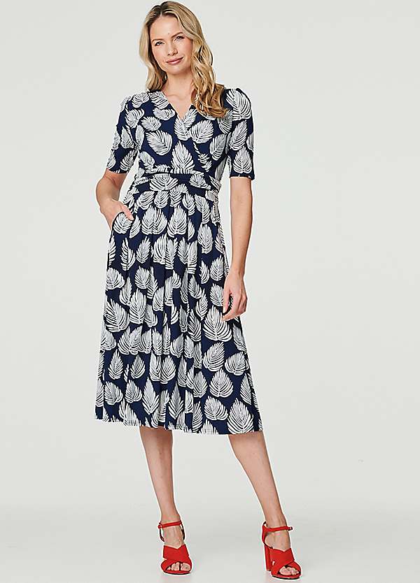 Midi wrap tea dress hotsell