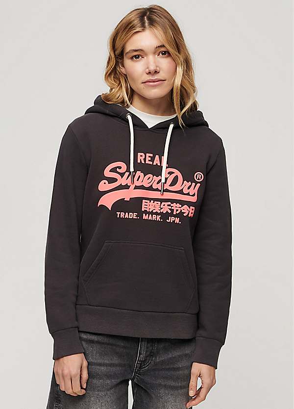 Neon Graphic Hoodie by Superdry