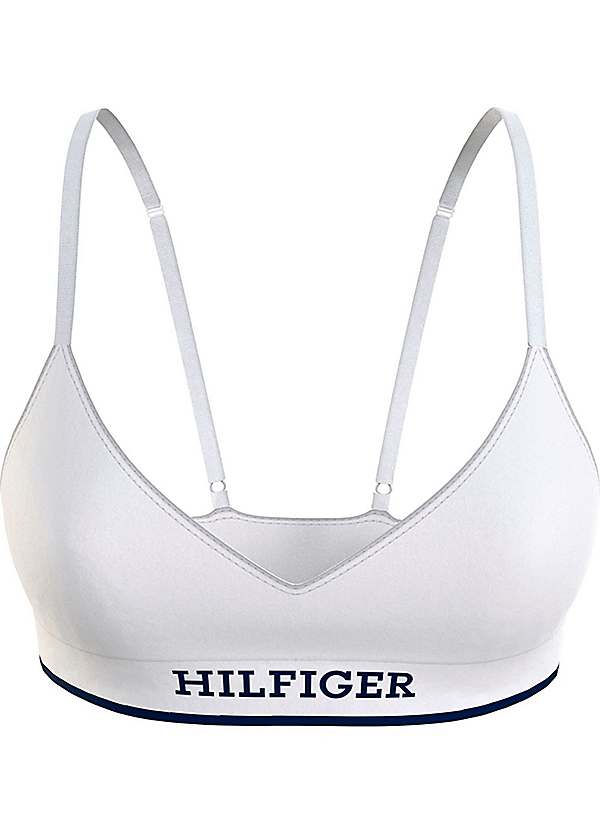 white tommy hilfiger bralette