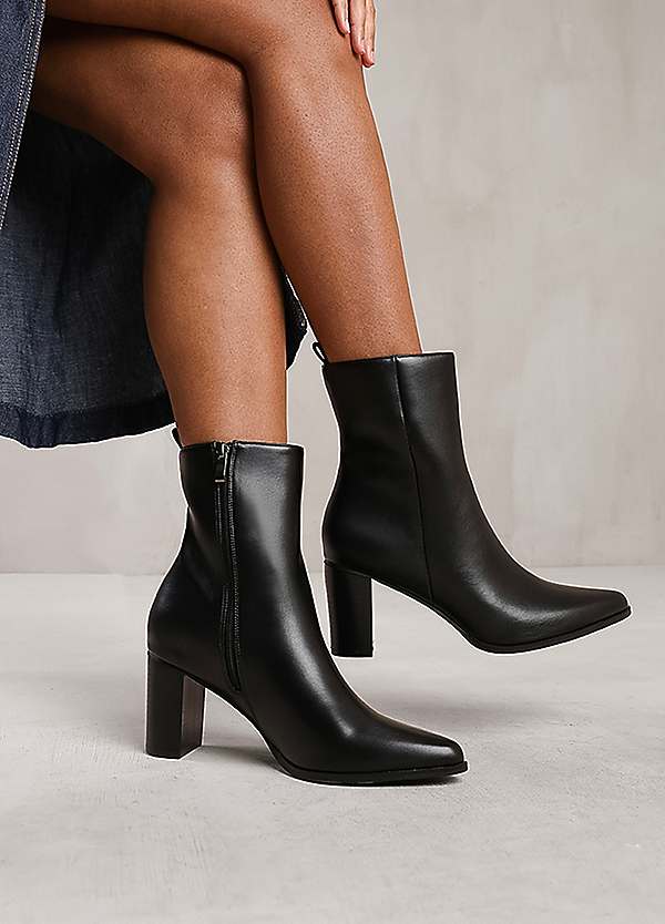 Look again ankle fashion boots