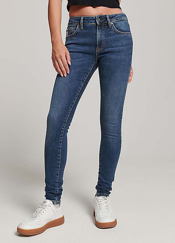 Organic Cotton Vintage Rise Skinny by Superdry | Look