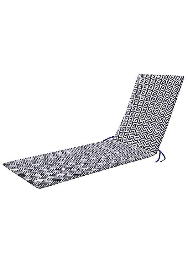 Outdoor Sun Lounger Pad by Alan Symonds Look Again