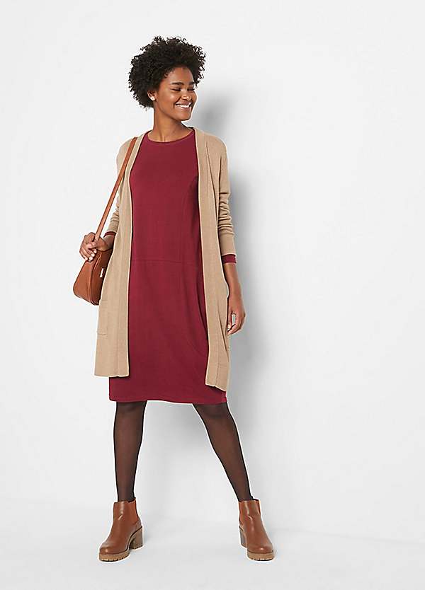 Oversize Long Sleeve Pocket Dress by bonprix Look Again