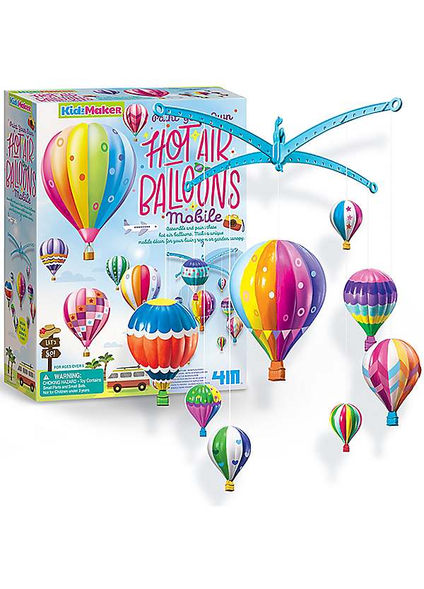 Kidzmaker PYO Hot Air Balloons Mobile by Kidzmaker