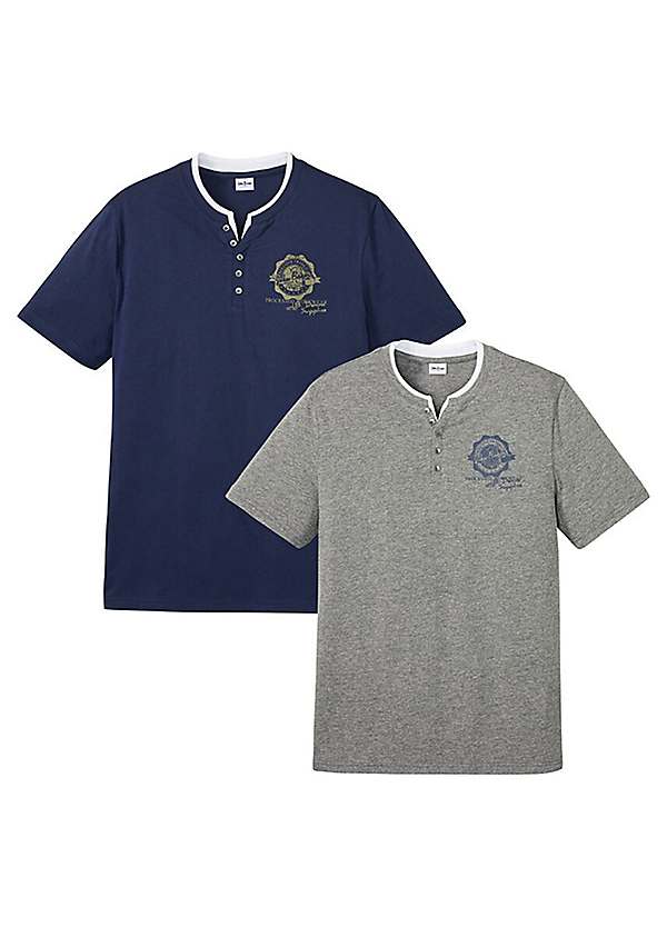 bonprix Pack Of 2 Polo Shirts, Freemans