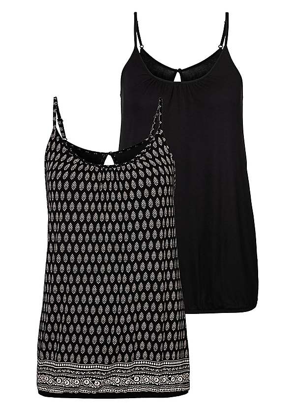 polka dot spaghetti strap top