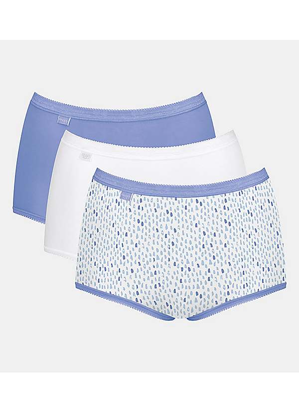 Pack of 3 Maxi Basic Briefs by Sloggi