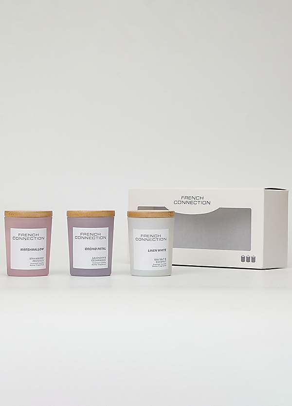 Pastel Range Piece Gift Set: Candle x 47g by French Connection
