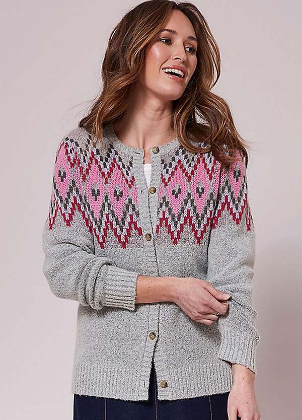 Cotton traders shop hooded cardigan