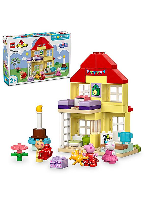 Peppa Pig Birthday House Toy for Toddlers by LEGO Duplo