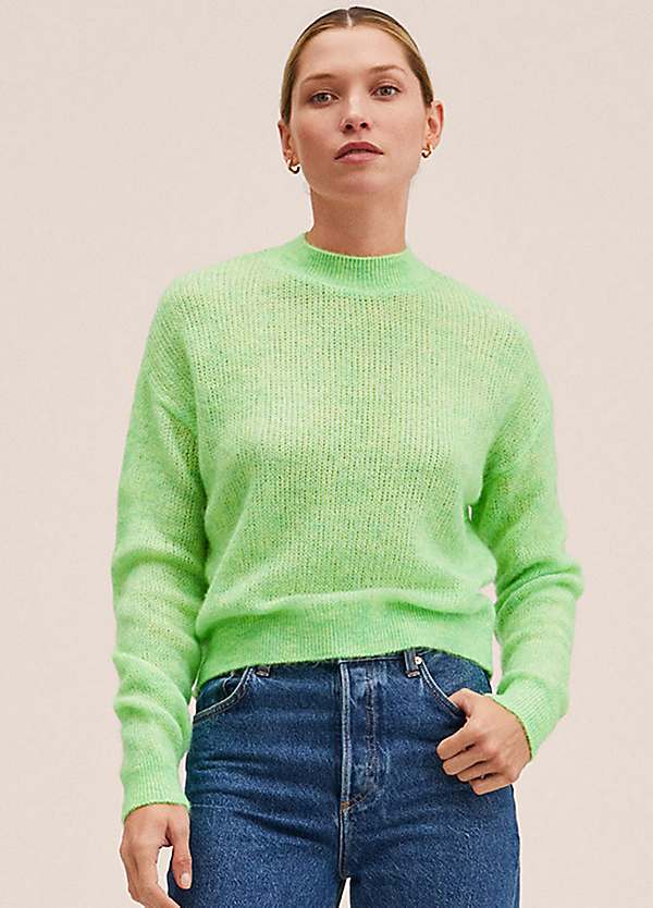 Mango knit sweater best sale