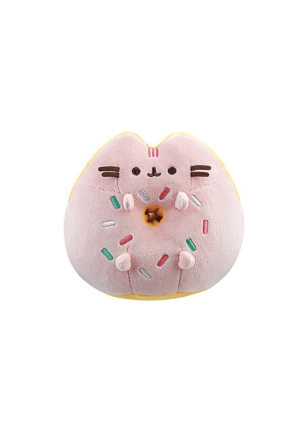 Pink Donut Pusheen 5.5in Plush Toy by Aurora Look Again