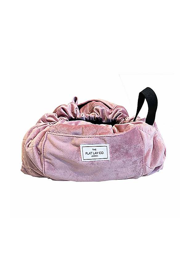 Pink velvet bag deals