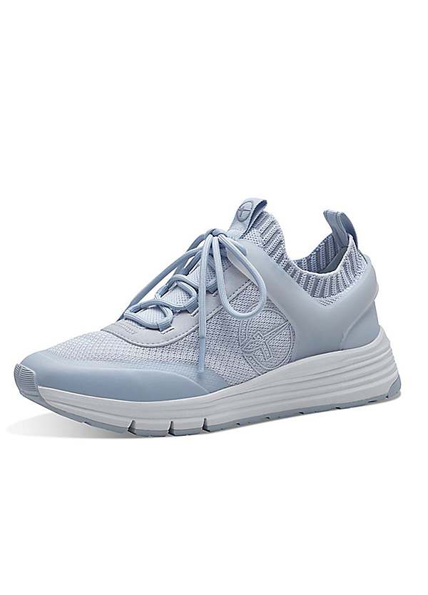 Fashion Sneakers Plateau Sneaker Tamaris Tamaris 23713-190 Ecru Free  Delivery With