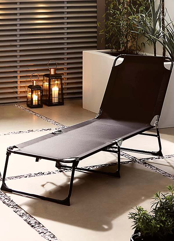 Sun lounger that online goes flat