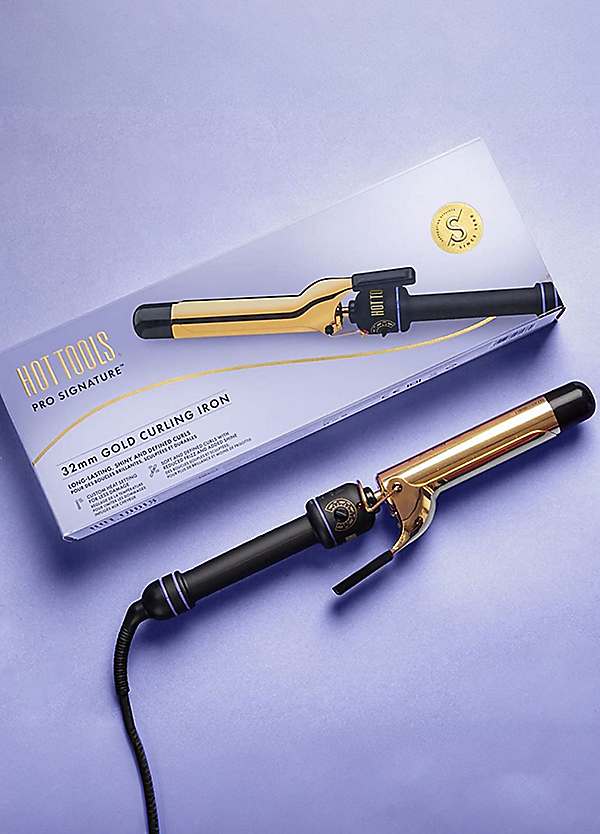 Hot tools signature series curling clearance iron