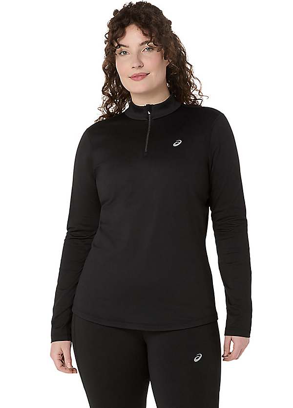 Quarter Zip Running T-Shirt by Asics | Look Again