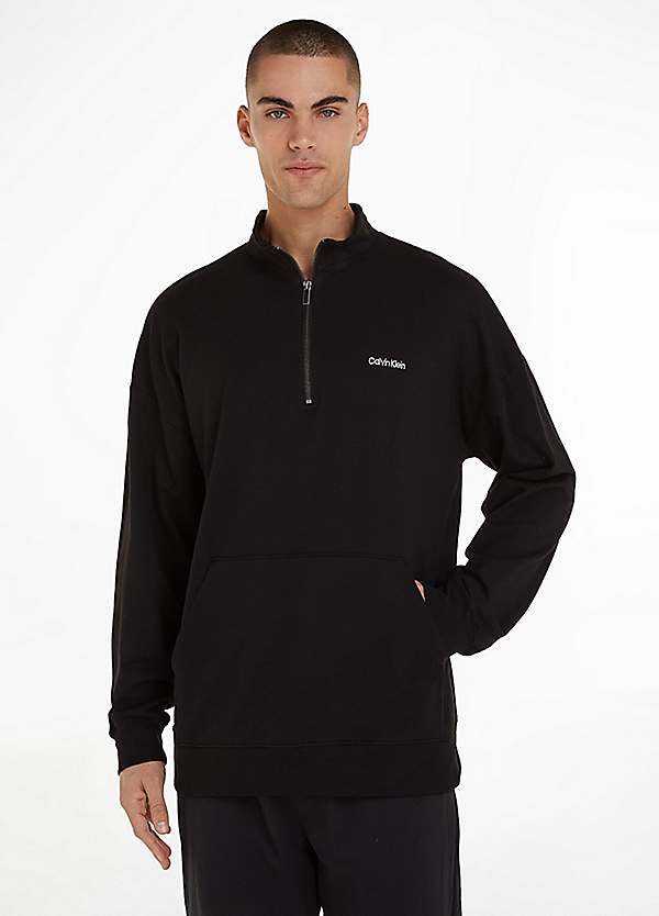 Quarter Zip Sweatshirt by Calvin Klein | Look Again